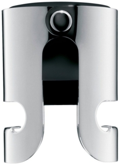 WMF Flaschenverschluss CLEVER & MORE, Ø 4 cm, Auslaufsicher, Luftdicht, herunterdrückbare Flügel, für Sektflaschen