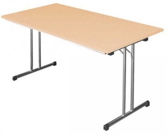 Steelboxx Klapptisch Klapptisch - 750 x 1200 x 800 mm - Besprechungstisch Schreibtisch (1-St), Klappbar