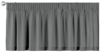 Dekoria Vorhang mit Kräuselband 130x40 cm, Quadro