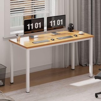 Schreibtisch Computertisch 100 x 60 x 75 cm PC Büro Workstation Home Office Esstisch
