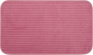 liebling Badematte Badvorleger, Badteppich, rutschhemmend beschichtet, fußbodenheizungsgeeignet, Polyester, mit Bügelausschnitt, starke Saugfähigkeit, für alle Bodenbeläge, in verschiedenen Farben
