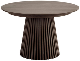 ebuy24 Esstisch Osaka Esstisch inkl. 2 Zusatzplatten ø120x120-160-