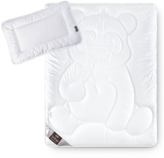 SEI Design Babybettdecke Baby Kinder Bett-Set Decke 100x135 + Kissen 40x60, Füllung: Polyester, Bezug: weichste Mikrofaser, Kochfest