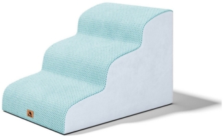 NAIMP Hunderampe Hundetreppe für kleine Hunde Haustiertreppe Katzentreppe, Waschbar rutschfest