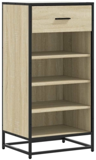 vidaXL Schuhregal Sonoma-Eiche 48x38x97,5 cm Holzwerkstoff 849210