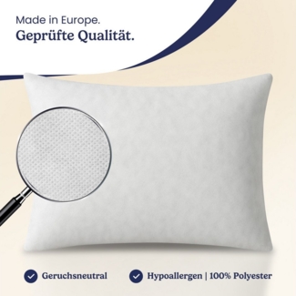 Gentle North Microfaserkissen 6er-Set Kopfkissen – Deko- & Füllkissen, weich und waschbar