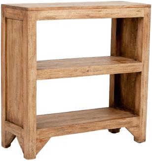 Regal REOL Antik-Natural Mahagoni Standregal Holzregal Bücherregal Schuhregal