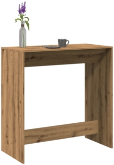 vidaXL Bartisch Artisan-Eiche 102x50x103,5 cm Holzwerkstoff 854435