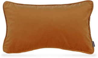 H.O.C.K. Dekokissen Nobile Samt, Kissenhülle mit Füllung, 1 Stück