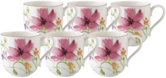 Villeroy & Boch Mariefleur Basic Kaffeebecher 330 ml 6er Set