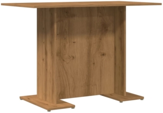 vidaXL Esstisch Artisan-Eiche 110x60x75 cm Holzwerkstoff 855809