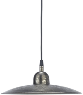 PR Home 1432801 Pendelleuchte Como 1-flammig Silber 28cm E27
