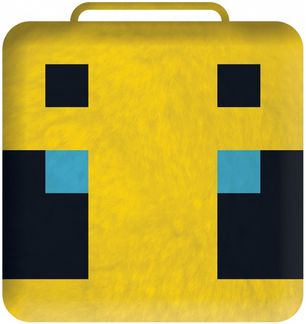 Minecraft Kinder Schlafsack 130 × 50 cm mit Reißverschluss