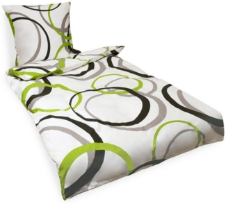 Beautissu Bettwäsche Nina, Baumwolle, 2 tlg. Renforcé Bettgarnitur 200x135 cm