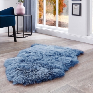 LUXOR living Fellteppich Schaffell Namika, fellförmig, Höhe: 50 mm, echtes Lammfell, weich & flauschig, große Farbauswahl, in 2 Größen