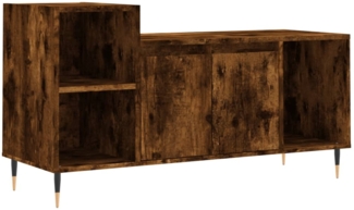 vidaXL TV-Schrank Räuchereiche 100x35x55 cm Holzwerkstoff 831313