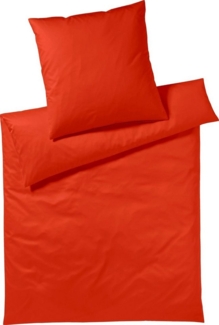 Yes for Bed Bettwäsche Pure & Simple Uni in Gr. 135x200, 155x220 oder 200x200 cm, Mako-Satin, 2 teilig, Bettwäsche aus Baumwolle, zeitlose Bettwäsche mit seidigem Glanz