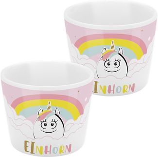 Eierbecher Porzellan Ø 5,2cm H 4.2cm Sheepworld GRUSS&CO Einhorn 070273