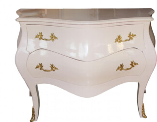 Casa Padrino Barock Kommode Rosa / Gold 130 x 87 x 58 cm - Barock Möbel - Limited Edition