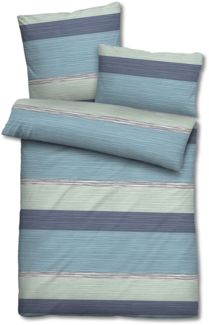 Mikrofaser Seersucker Bettwäsche 135 x 200 + 80 x 80 cm + 40 x 80 cm 3-teilig