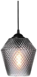 Halo Design No. 718528 LED Pendelleuchte NOBB (edgy) smoke Ø 17