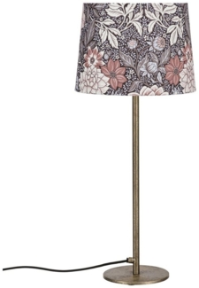 PR Home 1444501-7689 Tischleuchte Base Schirm Dahlia Braun 58cm