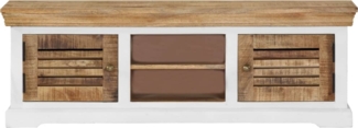 vidaXL TV-Schrank 118x30x40 cm Massivholz Mango 247970
