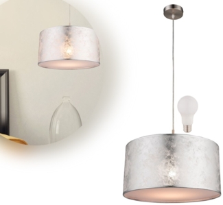 Hängeleuchte Esszimmer Pendelleuchte LED Wohnzimmer Hängelampe Silber HL4451