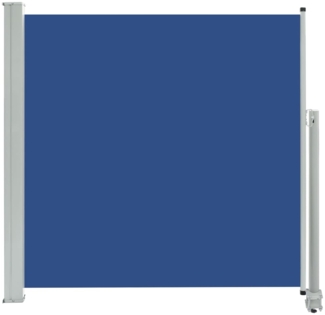 vidaXL Ausziehbare Seitenmarkise 160x300 cm Blau 48350