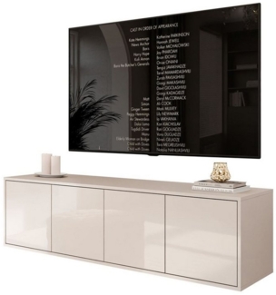 Lookway TV-Schrank SANAYI in Kaschmir TV-Lowboard mit Hochglanzfronten Breite: 156 cm