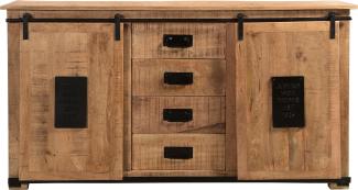 Sideboard Namur Mangoholz Kommode Wohnzimmer Esszimmer Schubladen Schrank