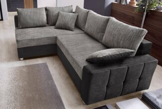 COLLECTION AB Ecksofa Parma L-Form, mit Bettfunktion und Federkern