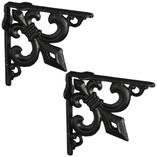 Regalwinkel Gusseisen antik 2er Set 10032100_46