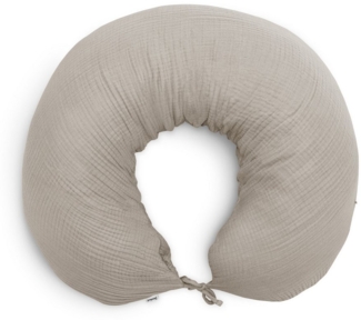 Ehrenkind Stillkissen Musselin aus hochwertiger Bio Baumwolle, Schwangerschaftskissen, Seitenschläferkissen, OEKO-TEX® STANDARD 100 Klasse 1 zertifiziert