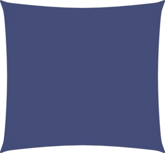 vidaXL Sonnensegel Oxford-Gewebe Quadratisch 5x5 m Blau 135526