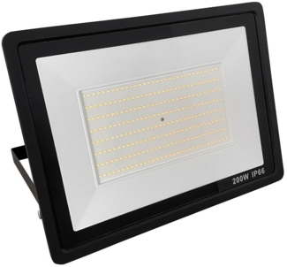 LED-Außenstrahler McShine ''Slim'' 200W, 17000 Lumen, IP66, 3000K, warmweiß