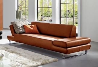 W.SCHILLIG 3-Sitzer taboo Designsofa mit hohem Sitzkomfort, mit Übertiefe, inklusive Armlehnenverstellung