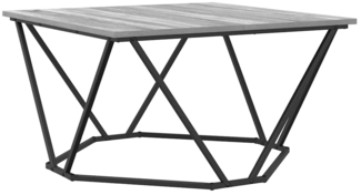 Couchtisch, Sofatisch Graues Sonoma 80 x 80 x 45 cm