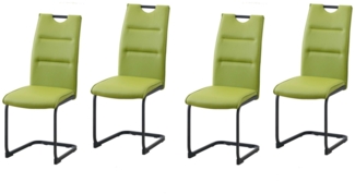 HTI-Living DannyP PU Grün Schwingstuhl