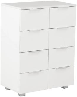 vidaXL Sideboard Hochglanz-Weiß 60x35x80 cm Holzwerkstoff 283712