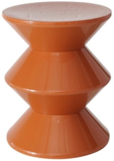BOLTZE Beistelltisch Beistelltisch RetroCharm – Stilvoller Hingucker in Orange (1-St)