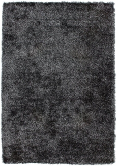 Bruno Banani Hochflor-Teppich Alga, rechteckig, Höhe: 40 mm, Uni, Shaggy, Langflor, besonders weich und kuschelig, Wohnzimmer