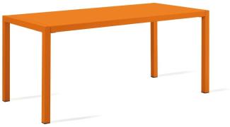 Tisch Quatris 160x80x75 cm orange