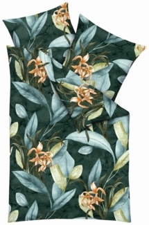 Kaeppel Bettwäsche Asmara, Feinbiber, 2 teilig, Mit großen Blumen