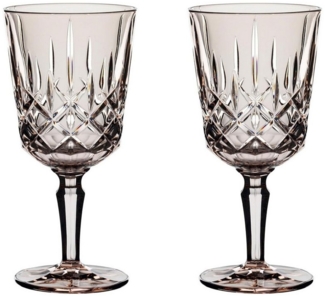 Nachtmann Cocktail/Weinglas 2er Set Noblesse, Kristallglas, Taupe, 355 ml, 105217