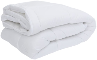 vidaXL Matratzenschoner Weiß 140x220 cm 4100195