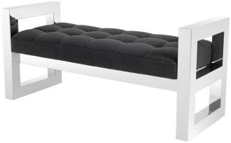 Casa Padrino Luxus Wohnzimmer Sitzbank 128 x 48 x H. 58,5 cm - Luxus Hotel Kollektion