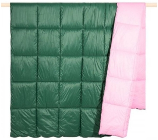 Wohndecke Decke Garment Green Pink (140x200 cm), PAD