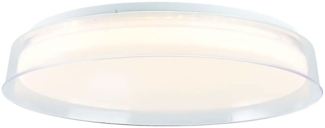 Smart LED Deckenleuchte, dimmbar, Fernbedienung, D 41 cm