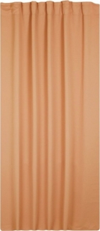 Haus und Deko Verdunkelungsvorhang Verdunklungsgardine Blackout Kräuselband Vorhang blickdicht 135 x 245, Kräuselband (1 St), abdunkelnd, Polyester
